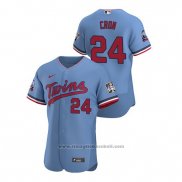 Maglia Baseball Uomo Minnesota Twins C.j. Cron Autentico 2020 Alternato Blu