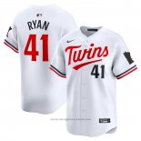 Maglia Baseball Uomo Minnesota Twins Joe Ryan Home Limited Bianco