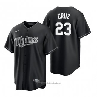 Maglia Baseball Uomo Minnesota Twins Nelson Cruz Replica 2021 Nero