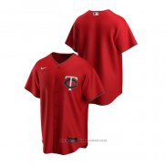 Maglia Baseball Uomo Minnesota Twins Replica Alternato Rosso