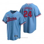 Maglia Baseball Uomo Minnesota Twins Trevor Larnach Alternato Replica Blu