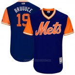 Maglia Baseball Uomo New York Mets 2017 Little League World Series Jay Bruce Blu