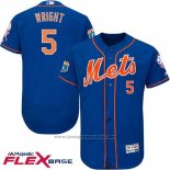 Maglia Baseball Uomo New York Mets David Wright Blu Flex Base Autentico On Field