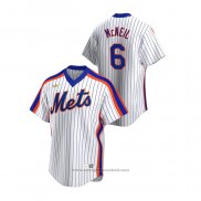 Maglia Baseball Uomo New York Mets Jeff Mcneil Cooperstown Collection Home Bianco