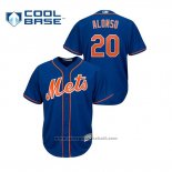 Maglia Baseball Uomo New York Mets Pete Alonso Cool Base Alternato Blu