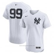 Maglia Baseball Uomo New York Yankees Aaron Judge Home Elite Bianco