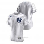 Maglia Baseball Uomo New York Yankees Authentic Bianco