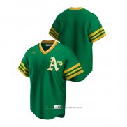 Maglia Baseball Uomo Oakland Athletics Cooperstown Collection Verde