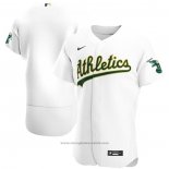 Maglia Baseball Uomo Oakland Athletics Primera Autentico Bianco