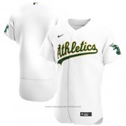 Maglia Baseball Uomo Oakland Athletics Primera Autentico Bianco