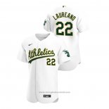 Maglia Baseball Uomo Oakland Athletics Ramon Laureano Autentico 2020 Primera Bianco