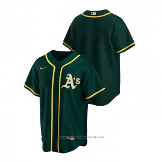 Maglia Baseball Uomo Oakland Athletics Replica 2020 Alternato Verde