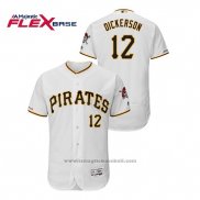 Maglia Baseball Uomo Pittsburgh Pirates Corey Dickerson 150 Anniversario Flex Base Bianco