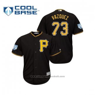 Maglia Baseball Uomo Pittsburgh Pirates Felipe Vazquez Cool Base 2019 Nero