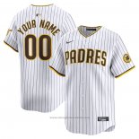 Maglia Baseball Uomo San Diego Padres Home Limited Personalizzate Bianco