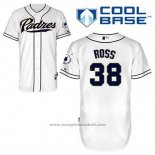 Maglia Baseball Uomo San Diego Padres Tyson Ross 38 Bianco Home Cool Base