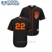 Maglia Baseball Uomo San Francisco Giants Andrew Mccutchen Cool Base Alternato Replica Nero