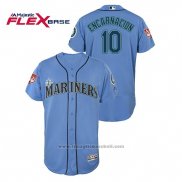 Maglia Baseball Uomo Seattle Mariners Edwin Encarnacion 2019 Allenamento Primaverile Flex Base Blu