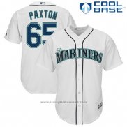 Maglia Baseball Uomo Seattle Mariners James Paxton Bianco Cool Base