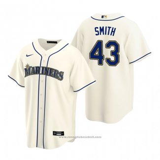 Maglia Baseball Uomo Seattle Mariners Joe Smith Replica Alternato Crema