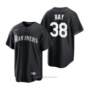 Maglia Baseball Uomo Seattle Mariners Robbie Ray Replica Nero