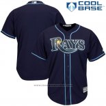 Maglia Baseball Uomo Tampa Bay Rays Blu Cool Base