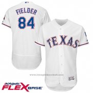 Maglia Baseball Uomo Texas Rangers Prince Fielder 84 Bianco Flex Base Autentico Collection Giocatore