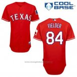 Maglia Baseball Uomo Texas Rangers Prince Fielder 84 Rosso Alternato Cool Base