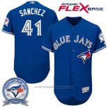 Maglia Baseball Uomo Toronto Blue Jays Aaron Sanchez 41 Flex Base