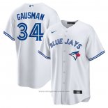 Maglia Baseball Uomo Toronto Blue Jays Kevin Gausman Primera Replica Bianco