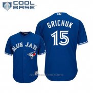 Maglia Baseball Uomo Toronto Blue Jays Randal Grichuk Cool Base Alternato Blu