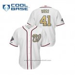 Maglia Baseball Uomo Washington Nationals Joe Ross 2019 Gold Program Cool Base Bianco