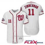 Maglia Baseball Uomo Washington Nationals Ryan Zimmerman Bianco 2018 All Star Home Flex Base