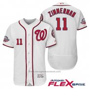 Maglia Baseball Uomo Washington Nationals Ryan Zimmerman Bianco 2018 All Star Home Flex Base
