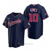 Maglia Baseball Uomo Washington Nationals Yan Gomes Replica Blu