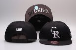 Cappellino Colorado Rockies Snapbacks Nero