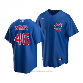 Maglia Baseball Bambino Chicago Cubs Craig Kimbrel Replica Alternato 2020 Blu