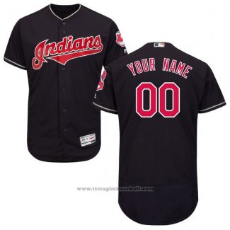 Maglia Baseball Bambino Cleveland Indians Personalizzate Nero