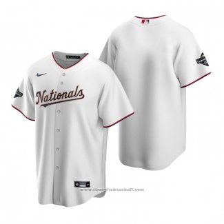 Maglia Baseball Bambino Washington Nationals 2020 Gold Program Replica Bianco