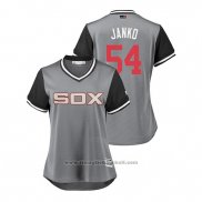 Maglia Baseball Donna Chicago White Sox Jeanmar Gomez 2018 LLWS Players Weekend Janko Grigio