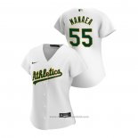 Maglia Baseball Donna Oakland Athletics Sean Manaea 2020 Replica Home Bianco