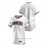 Maglia Baseball Uomo Arizona Diamondbacks Autentico Home Bianco Rosso