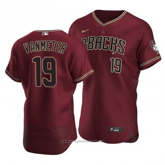 Maglia Baseball Uomo Arizona Diamondbacks Josh Vanmeter Autentico Alternato 2020 Rosso