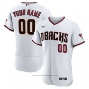 Maglia Baseball Uomo Arizona Diamondbacks Personalizzate Primera Autentico Bianco