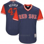 Maglia Baseball Uomo Boston Red Sox 2017 Little League World Series Addison Reed Blu