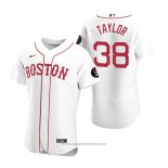 Maglia Baseball Uomo Boston Red Sox Josh Taylor Autentico Bianco2