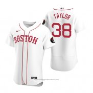 Maglia Baseball Uomo Boston Red Sox Josh Taylor Autentico Bianco2