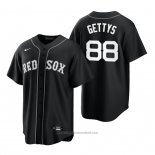 Maglia Baseball Uomo Boston Red Sox Michael Gettys Replica 2021 Nero