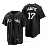 Maglia Baseball Uomo Boston Red Sox Nathan Eovaldi Replica 2021 Nero