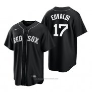 Maglia Baseball Uomo Boston Red Sox Nathan Eovaldi Replica 2021 Nero